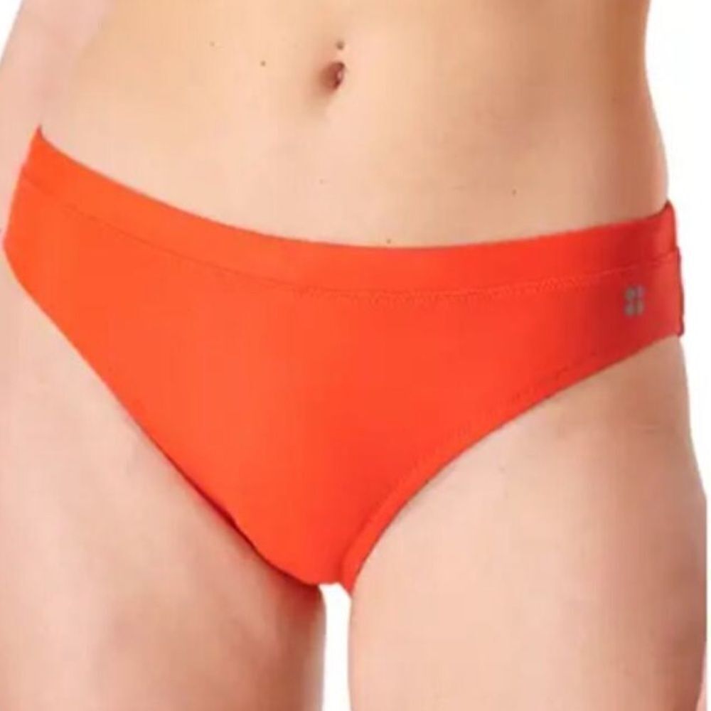 Sweaty Betty Peninsula Hipster Bikini Swim Bottoms Briefs Resort Red Sz XL